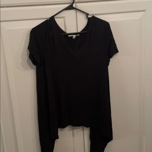 Black tie back or open back tank